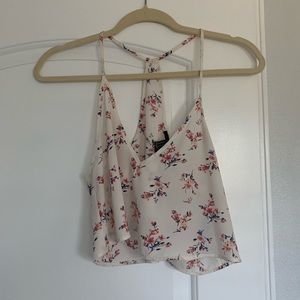 Floral crop top